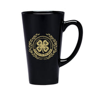 16 oz. Black Café Mug with Clover Crest - Shop 4-H