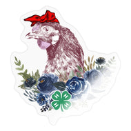 4-H Chicken Sticker - Shop 4-H