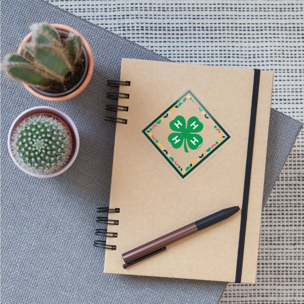 4-H Clover Tile Sticker - Shop 4-H
