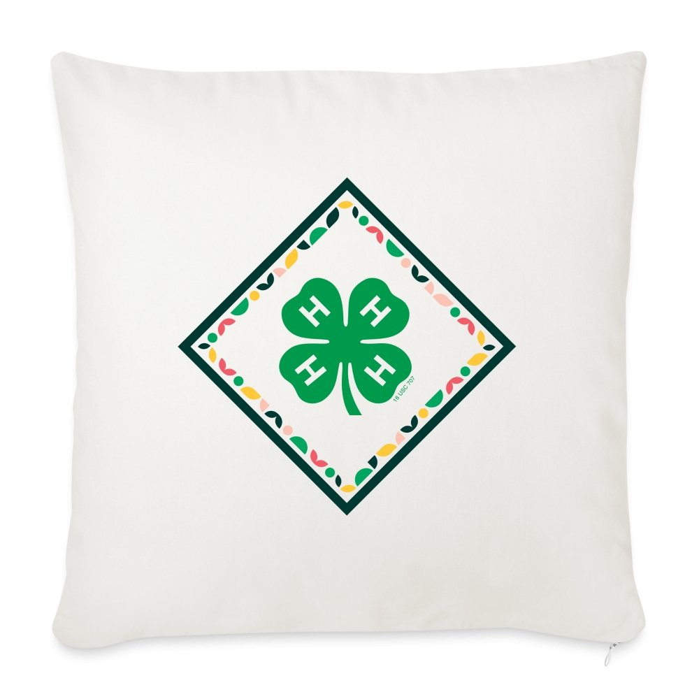 4-H Clover Tile Throw Pillow Cover - Shop 4-H