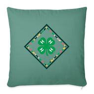 4-H Clover Tile Throw Pillow Cover - Shop 4-H