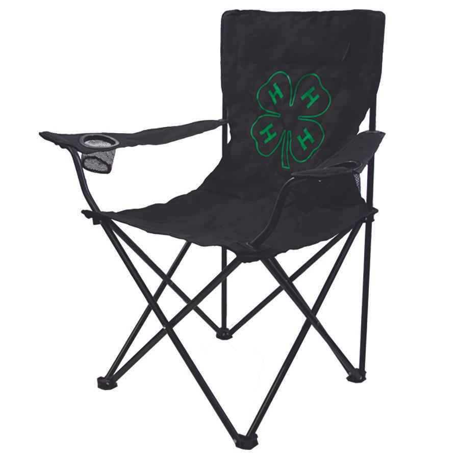 4-H Clover Travel Chair-Black - Shop 4-H