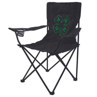 4-H Clover Travel Chair-Black - Shop 4-H
