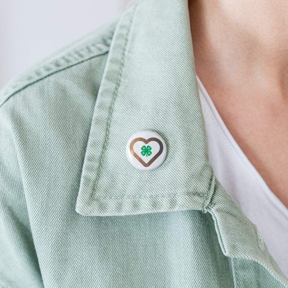 4-H Diversity Heart Buttons small 1'' (5-pack) - Shop 4-H