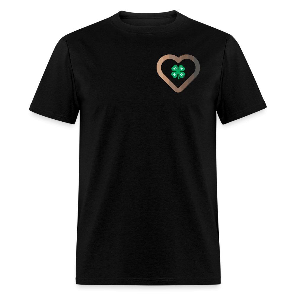 4-H Diversity Heart Left Chest T-Shirt - Shop 4-H