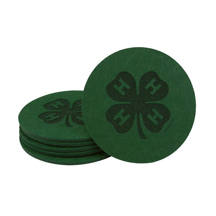 4-H Felt Coasters Set of 6 - Shop 4-H