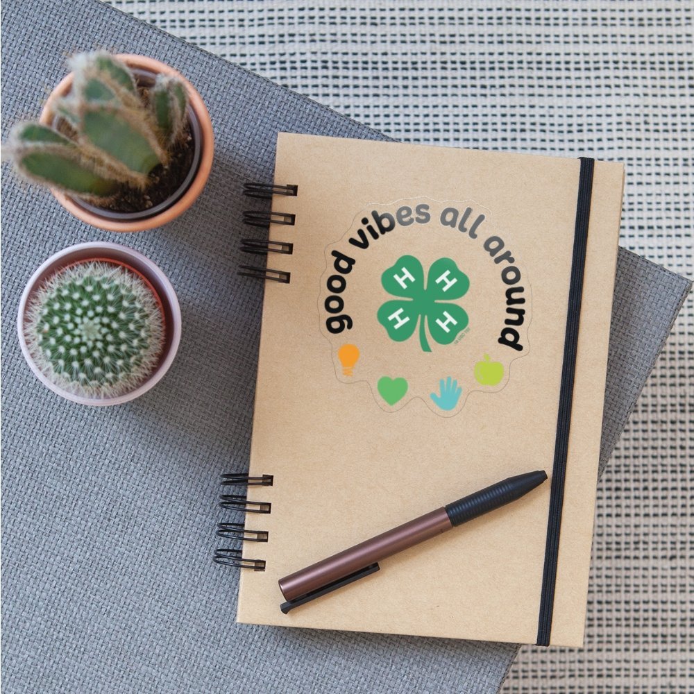 4-H Good Vibes Sticker - Shop 4-H
