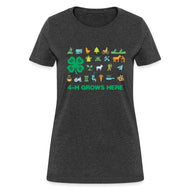 4-H Grows Here Icon Women's T-Shirt - Shop 4-H