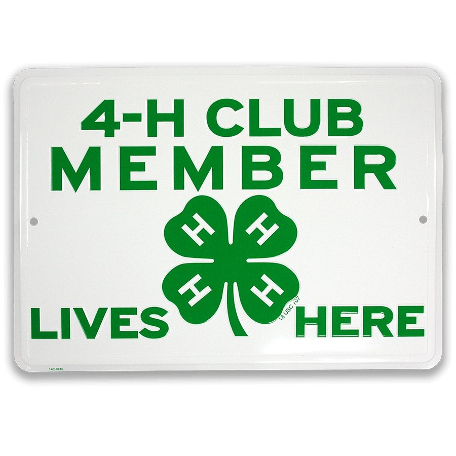 4-H Member Sign - Shop 4-H