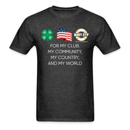 4-H Navy CYP Flag Tee Black - Shop 4-H