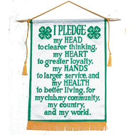 4-H Pledge Banner - Shop 4-H