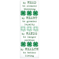 4-H Pledge Bookmark - Shop 4-H