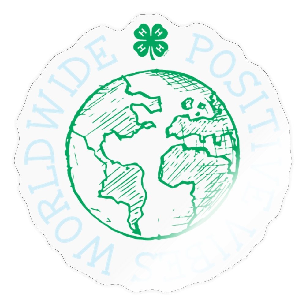 4-H Positive Vibes Sticker - Shop 4-H