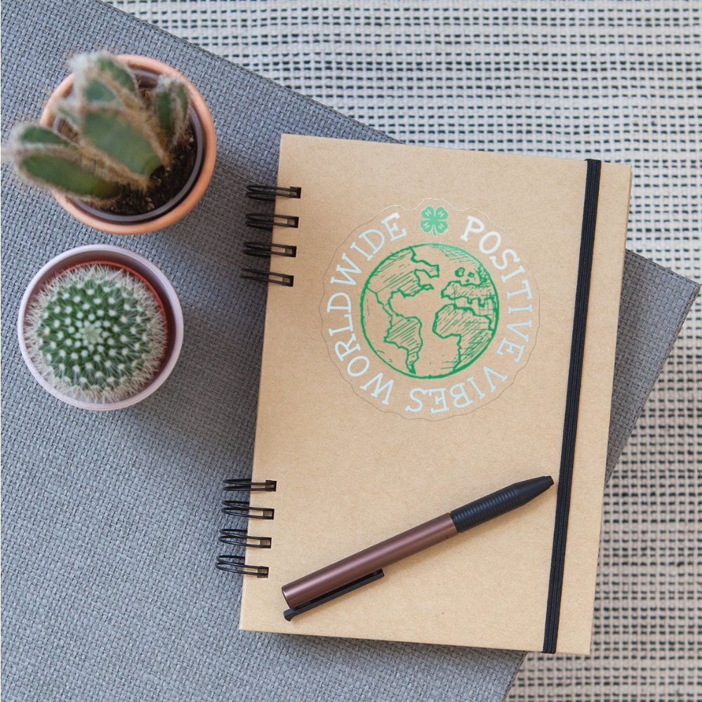 4-H Positive Vibes Sticker - Shop 4-H