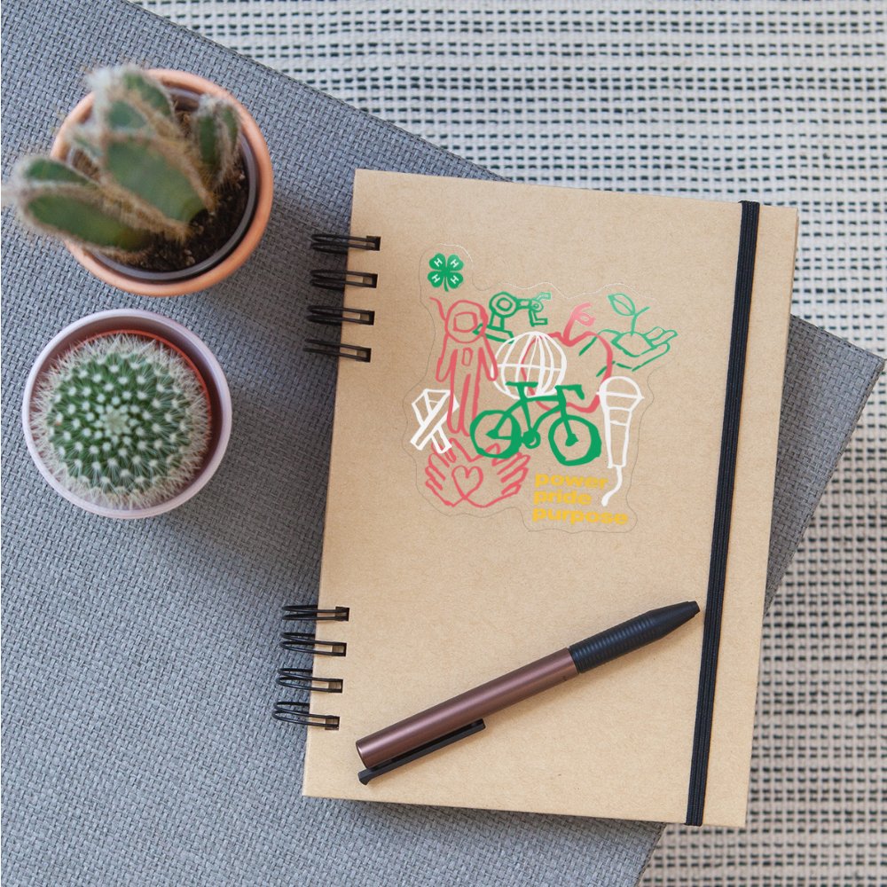 4-H Power Pride Purpose Sketch Sticker - Shop 4-H