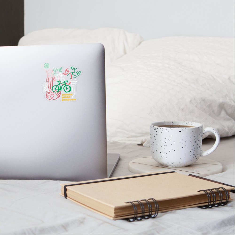 4-H Power Pride Purpose Sketch Sticker - Shop 4-H