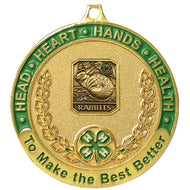 4-H Rabbits Medal (Non-Custom) - Shop 4-H