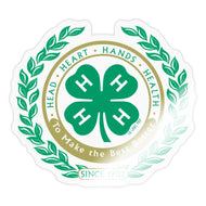 4-H Since 1902 Sticker - Shop 4-H