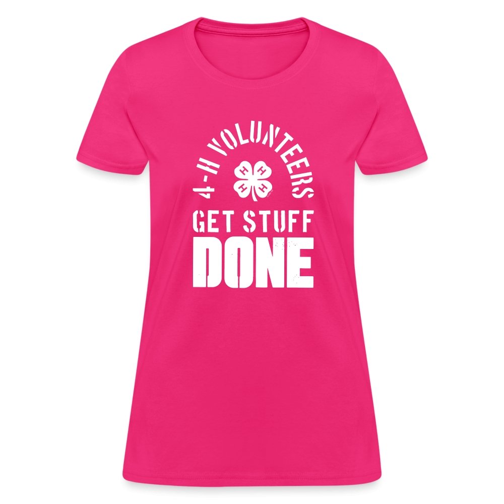 4-H Volunteers Get Stuff Done Women's T-Shirt - Shop 4-H