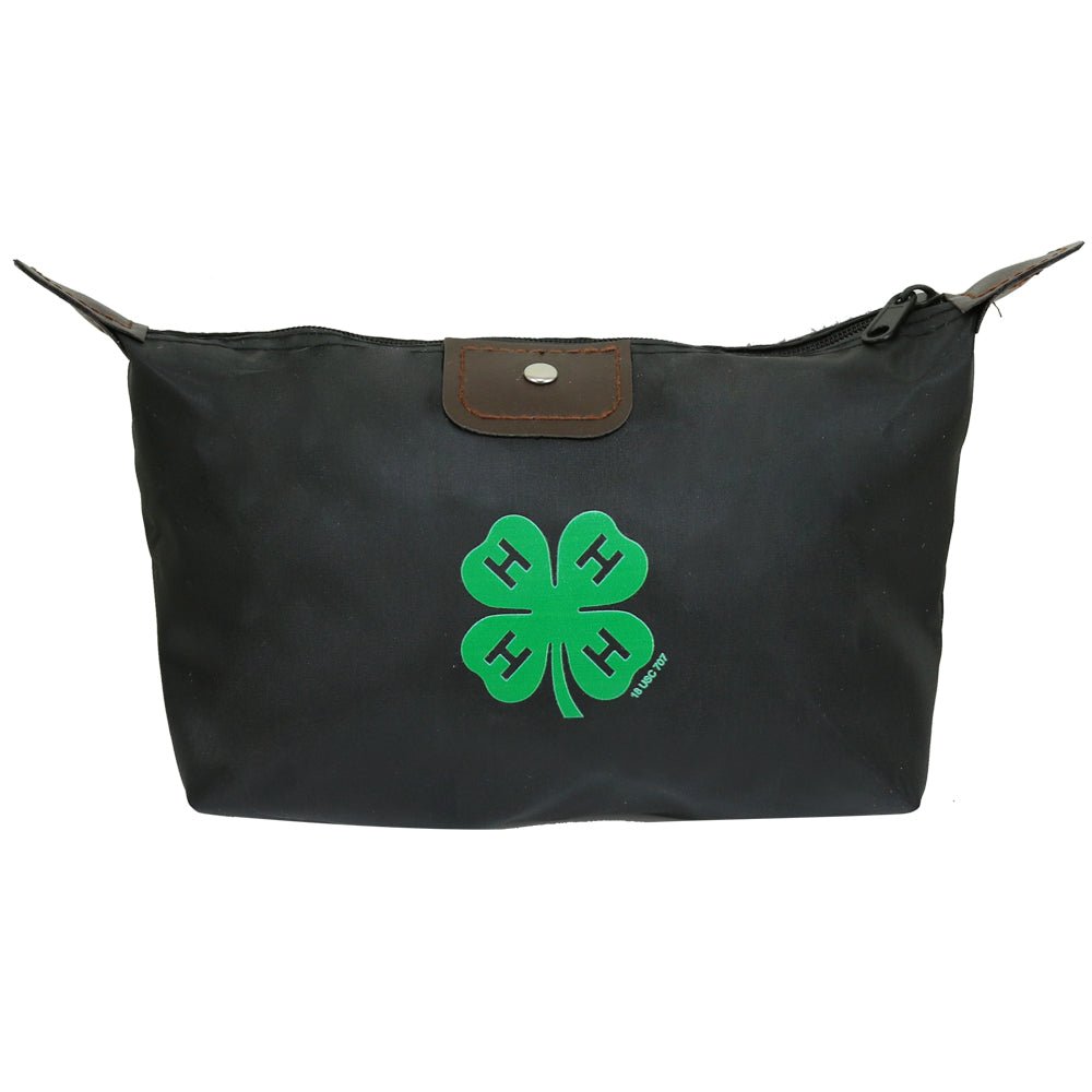 4-H Zippered Black Accessory Bag - Shop 4-H