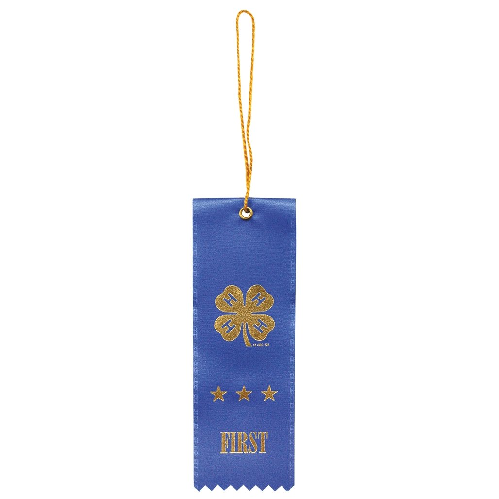 Blue First Place Ribbon - Shop 4-H