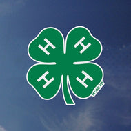 Clover Decal - Shop 4-H