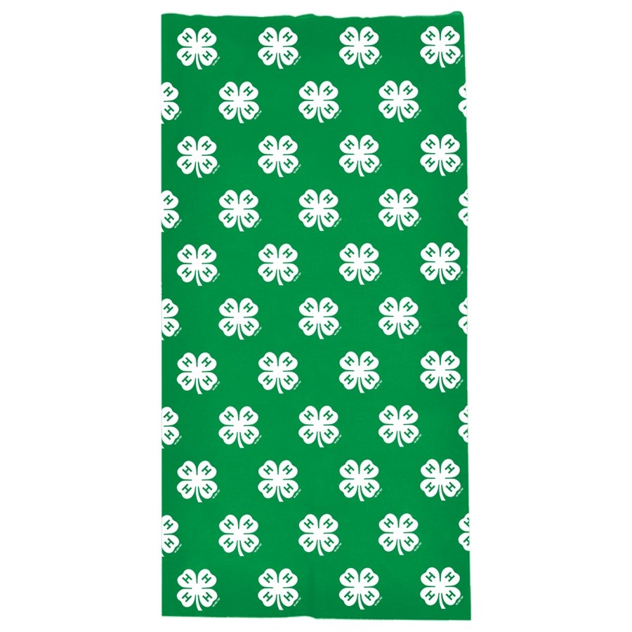 Clover Emblem Convertible Head & Neckwear Buff - Shop 4-H
