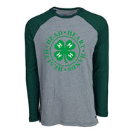 Dark Green 4-H Baseball Tee - Shop 4-H
