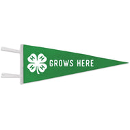Felt 5" x 12" Pennant - Shop 4-H