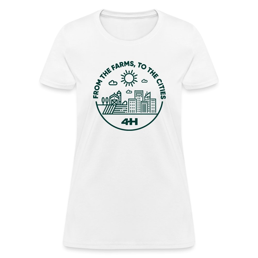 From 4-H Farm to Cities Women's T-Shirt - Shop 4-H