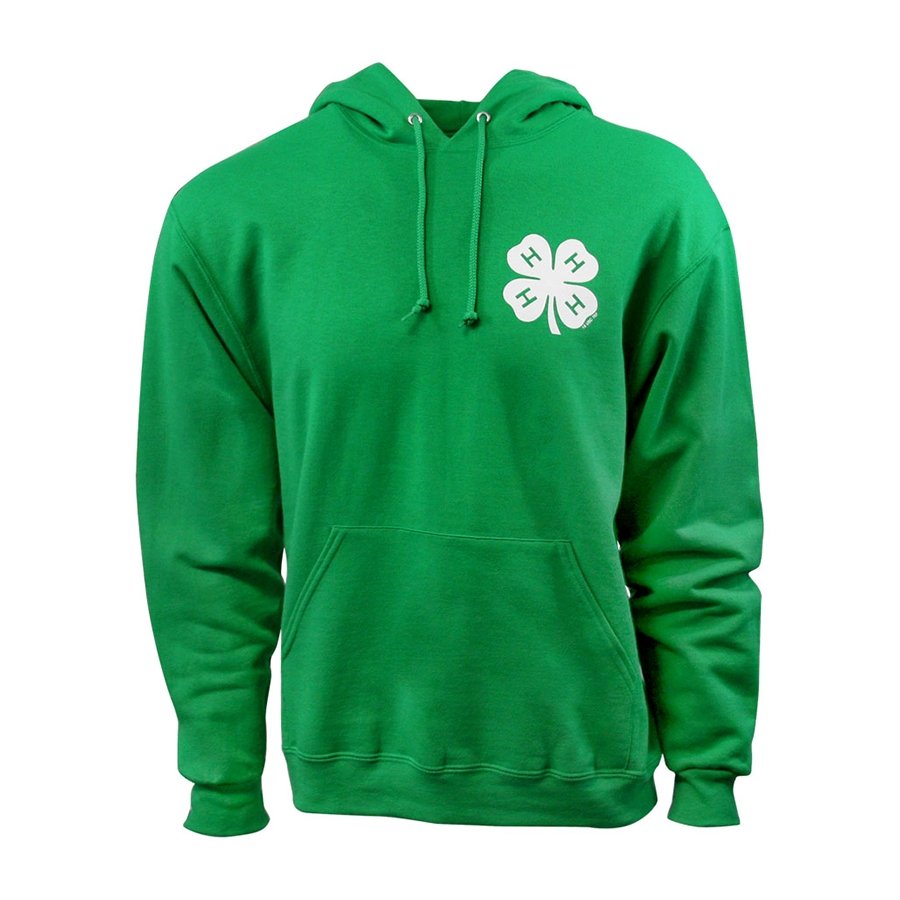 Green Bold Text Hoodie - Shop 4-H