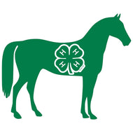 Horse Decal - Shop 4-H