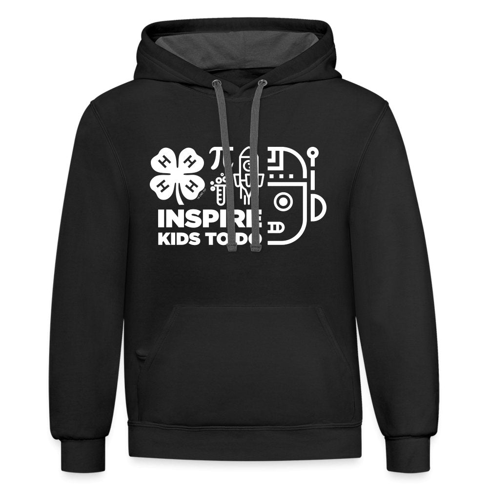 Inspire Kids to Do Contrast Hoodie - Shop 4-H