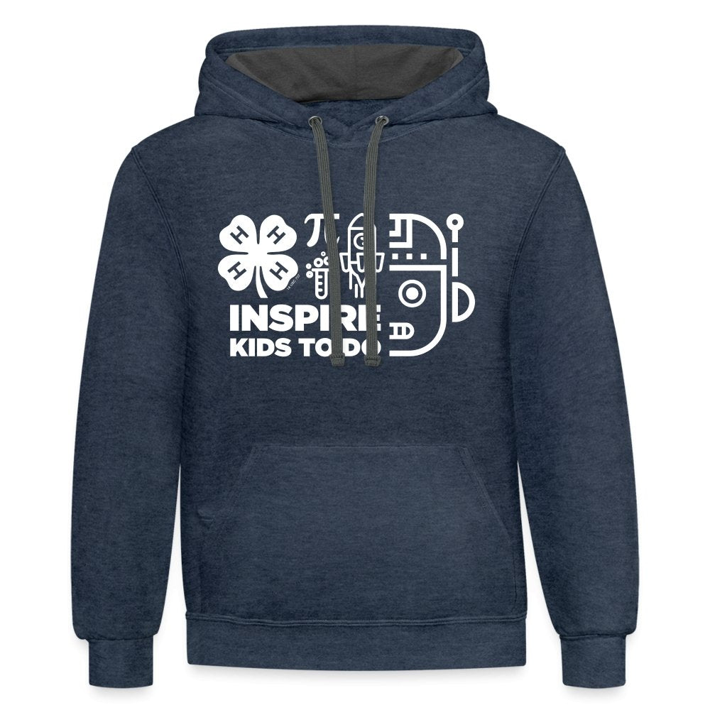 Inspire Kids to Do Contrast Hoodie - Shop 4-H