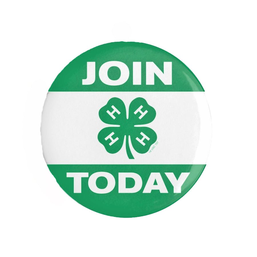 Join 4-H Large Button - Shop 4-H