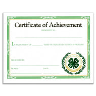 Length of Participation Certificate - Shop 4-H
