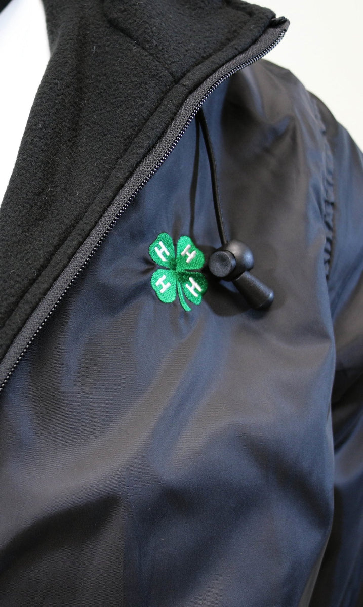 Men's Black Water-Resistant Storm Jacket - Shop 4-H