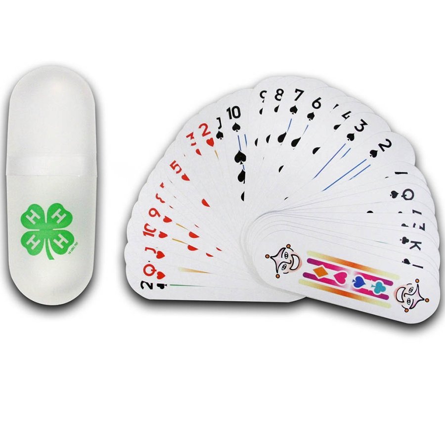Mini Playing Card Deck & Case - Shop 4-H