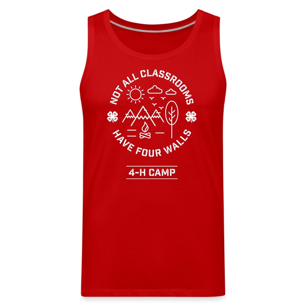 Not All Classrooms 4-H Camp Premium Tank - Shop 4-H