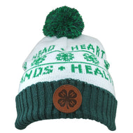 Patterned Pom Pom Beanie - Shop 4-H