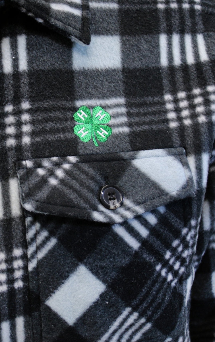 Plaid Sherpa Lined Shirt - Shop 4-H
