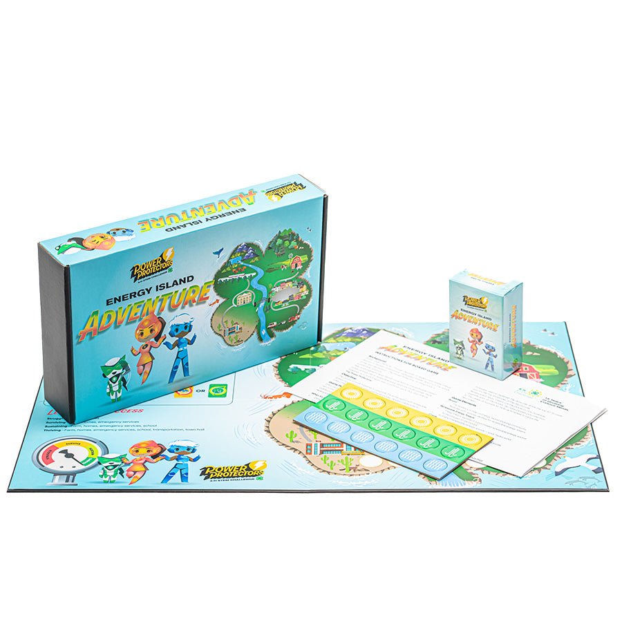 Power Protectors Energy Island Adventure Board Game - Shop 4-H