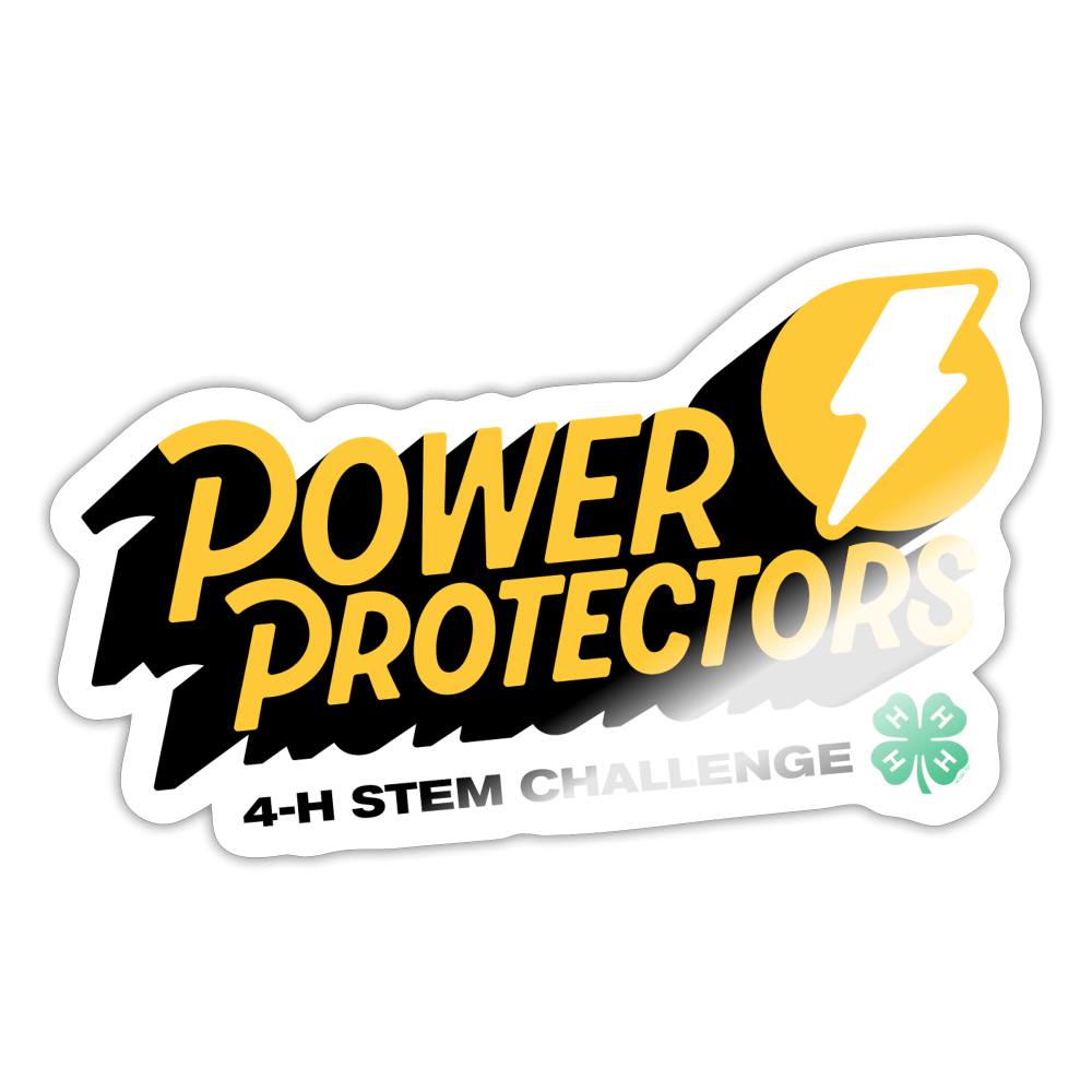 Power Protectors STEM Challenge Sticker - Shop 4-H