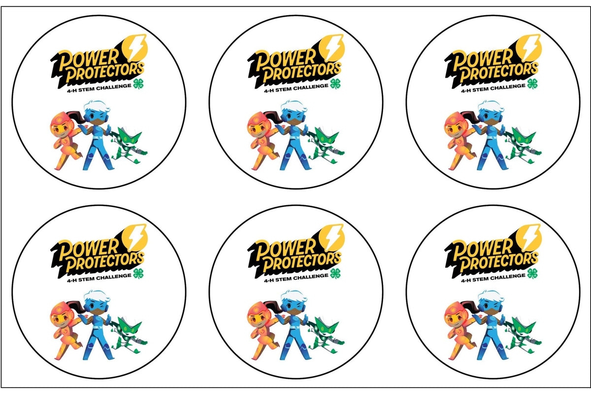Power Protectors Stickers - Shop 4-H