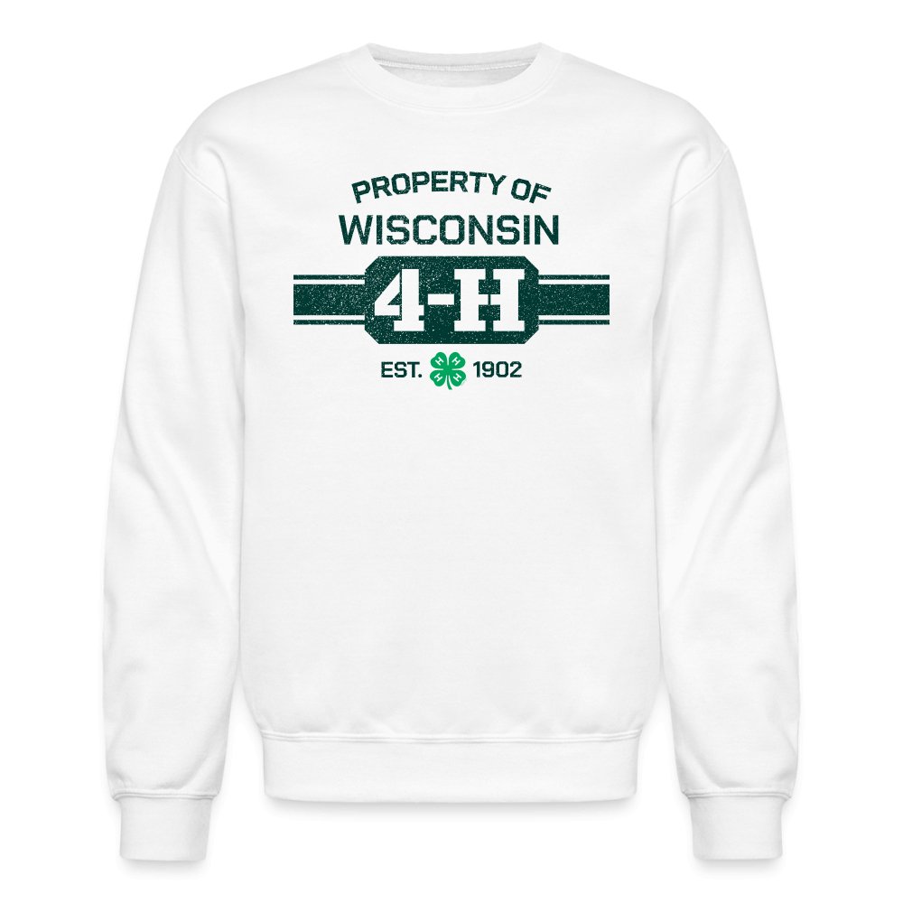Property of Wisconsin 4-H Crewneck Sweatshirt - Shop 4-H
