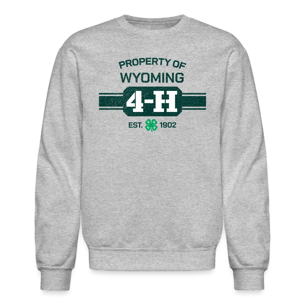 Property of Wyoming 4-H Crewneck Sweatshirt - Shop 4-H