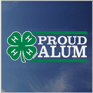 Proud 4-H Alum Decal - Shop 4-H