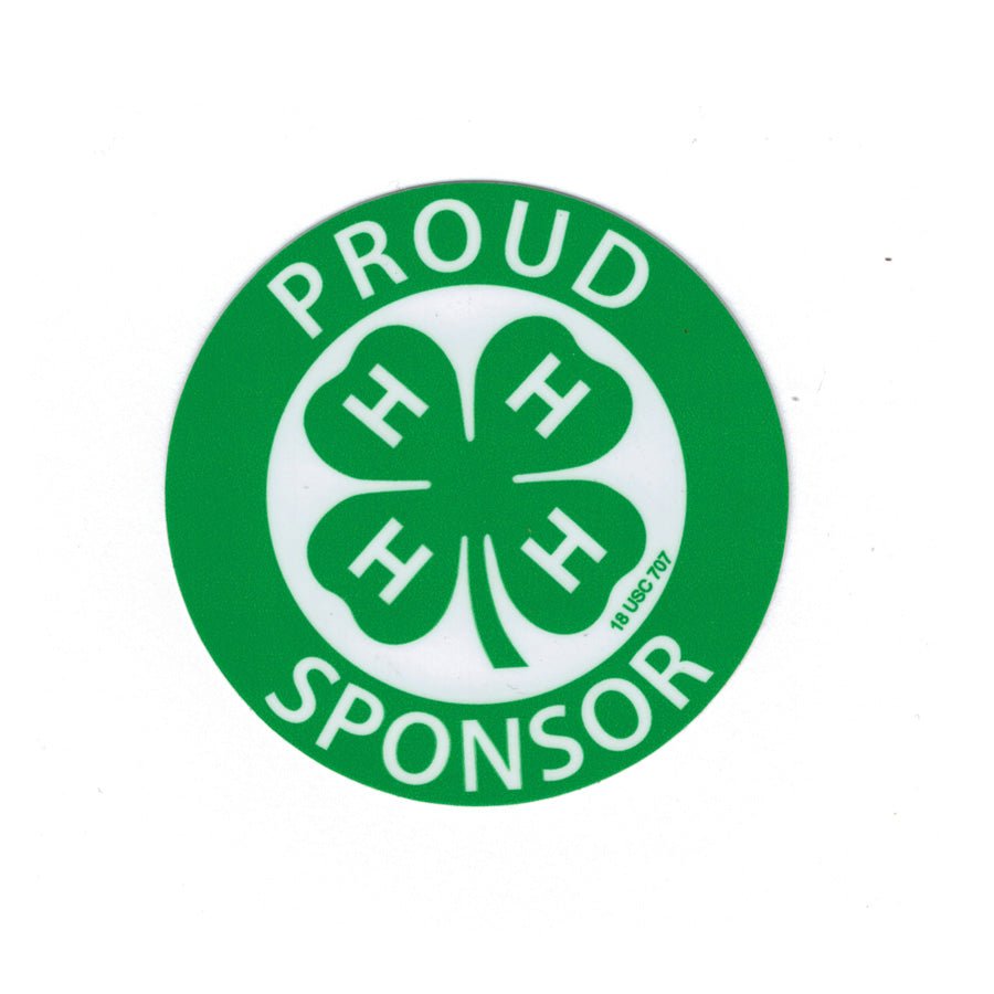 Proud Sponsor Button - Shop 4-H