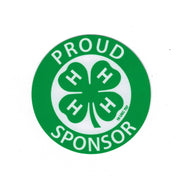 Proud Sponsor Button - Shop 4-H