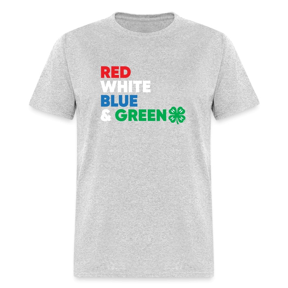 Red White Blue & Green 4-H Unisex Classic T-Shirt - Shop 4-H